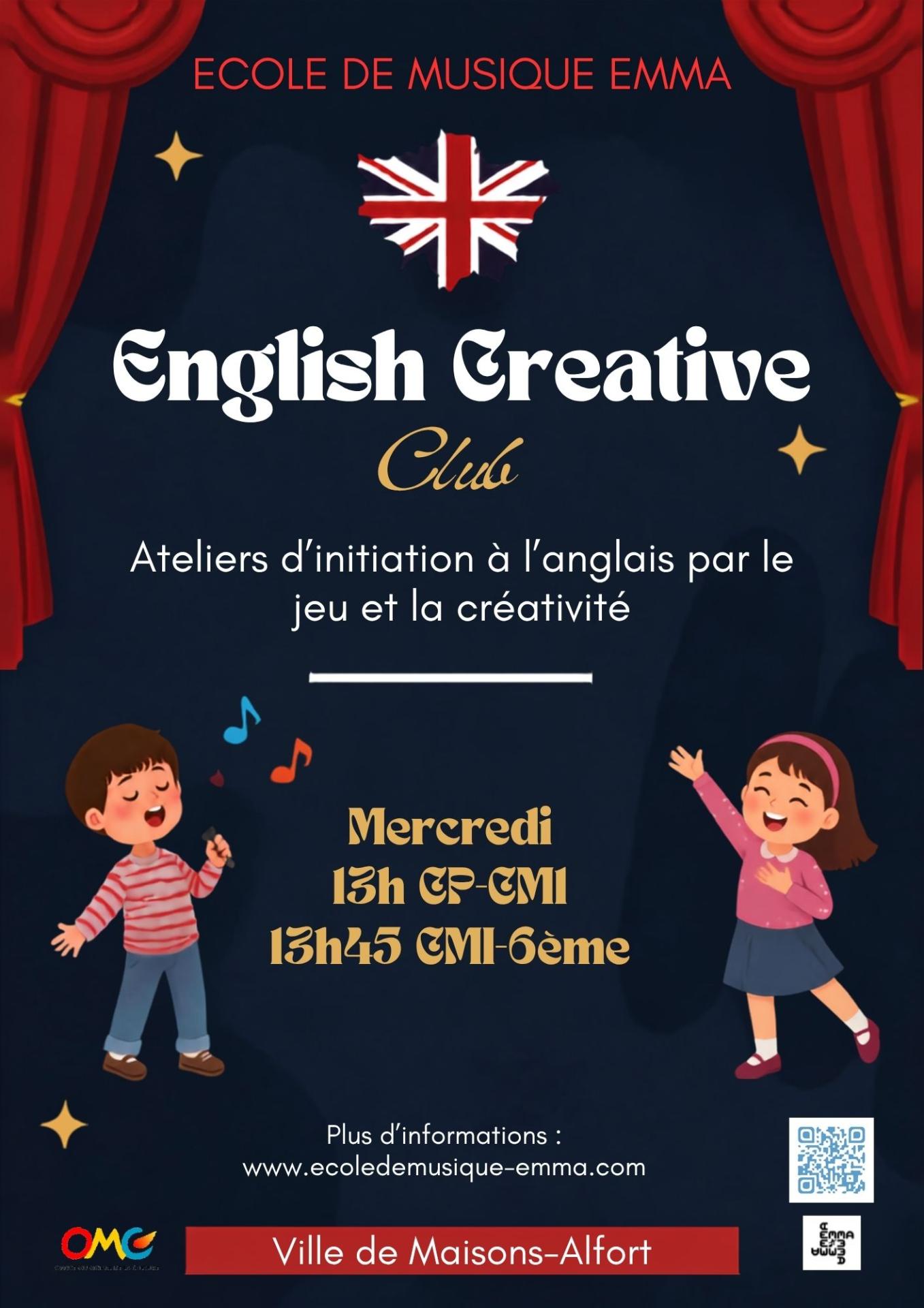 Atelier anglais